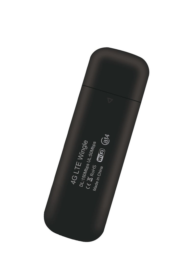 general 4G WiFi Modem, 150 Mbps USB Mobile WiFi Dongle with SIM Card Slot, Pocket WiFi Mini Portable Network Hotspot Router for Europe, Middle East Travel - Image 2