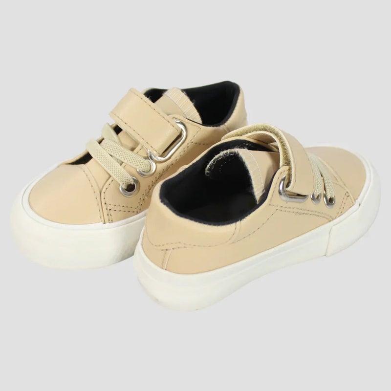 Our kids Unisex Beige Sneakers - Image 3