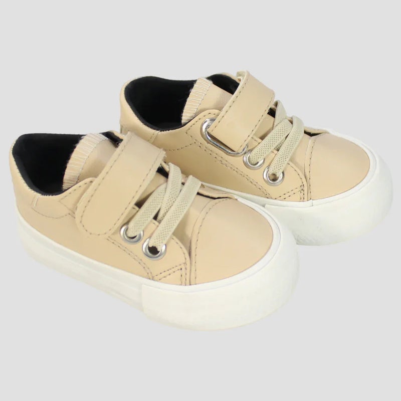 Our kids Unisex Beige Sneakers - Image 1