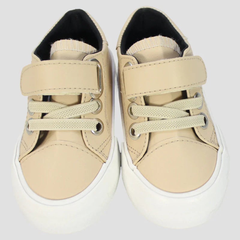 Our kids Unisex Beige Sneakers - Image 2