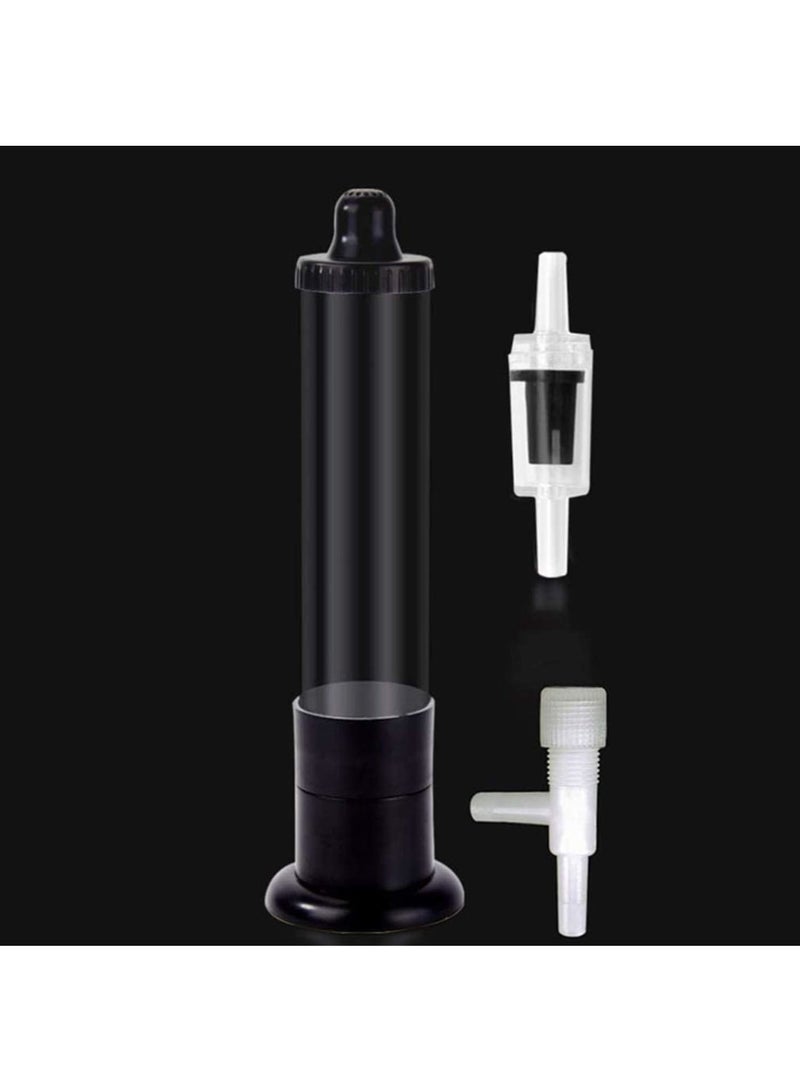 Zikra Incubator, Shrimp Egg Incubator Brine Hatchery Kit Plastic Incubation Tube Fish Tank Aquarium Equipment, for Aquarium Brine Shrimp Eggs, Black - Image 5