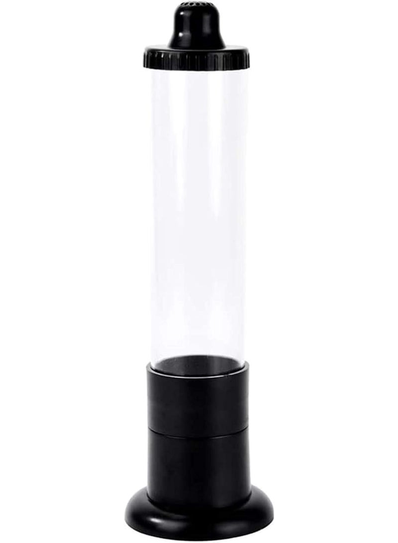 Zikra Incubator, Shrimp Egg Incubator Brine Hatchery Kit Plastic Incubation Tube Fish Tank Aquarium Equipment, for Aquarium Brine Shrimp Eggs, Black - Image 1