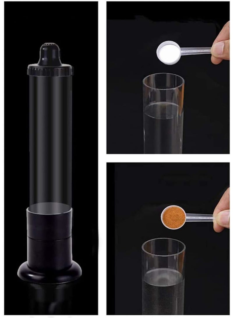 Zikra Incubator, Shrimp Egg Incubator Brine Hatchery Kit Plastic Incubation Tube Fish Tank Aquarium Equipment, for Aquarium Brine Shrimp Eggs, Black - Image 4