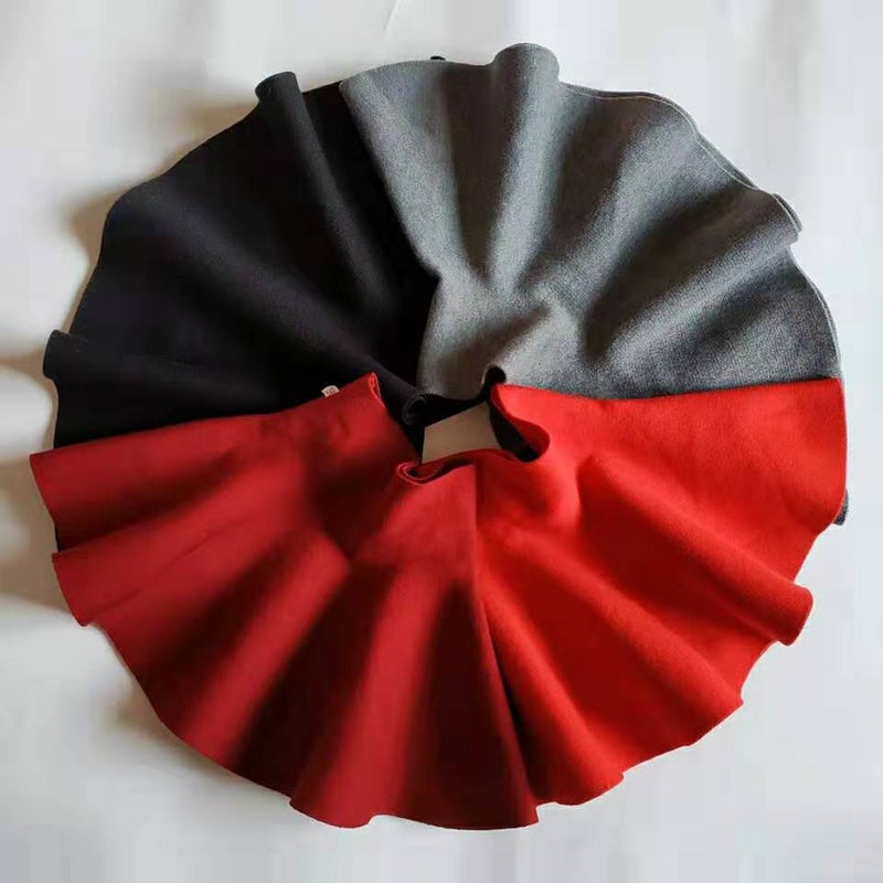 Girls Skirt Performance Tutu Skirt 2024 Spring And Autum Korean Style Short Style Cute Knitted Preppy Style For Middle-Aged And Older Girls - Image 4