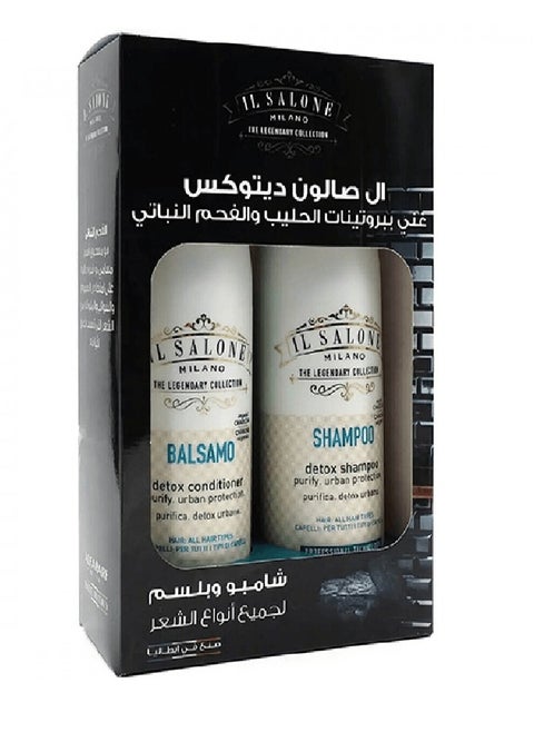 Shampoo and Balsamo Detox For All Hair Types 2*500 ml