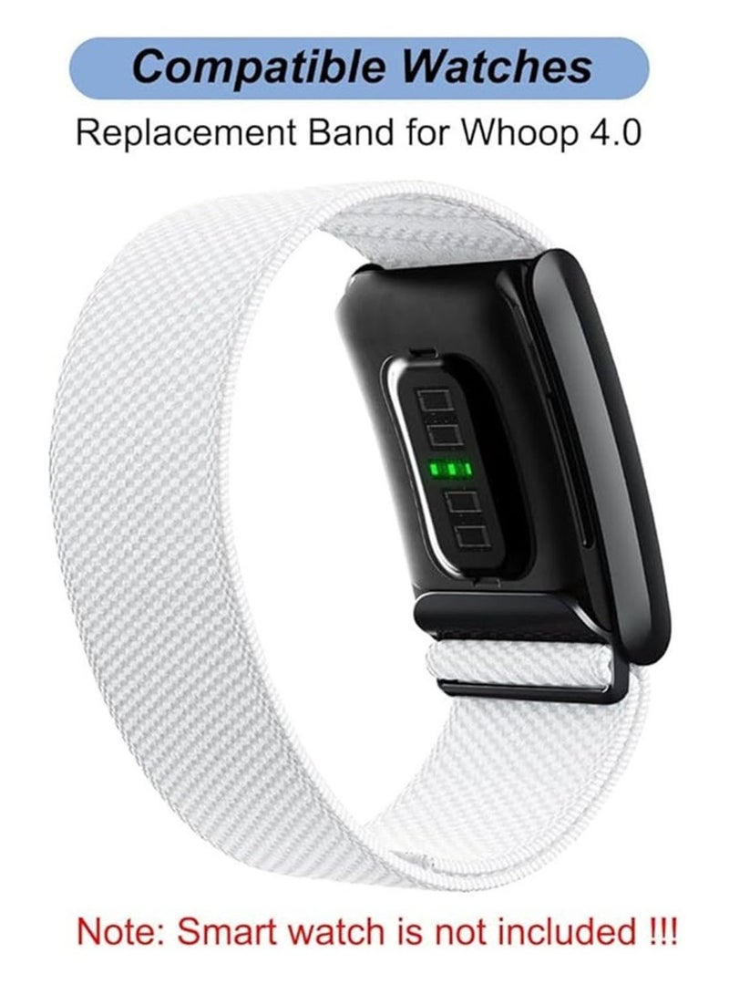 Nylon Sport Band Compatible with Whoop Band 4.0 Strap, Breathable Replacement Wristbands, Waterproof Straps Connector, Adjustable Strap Wearable for Gym / Hiking - Image 2