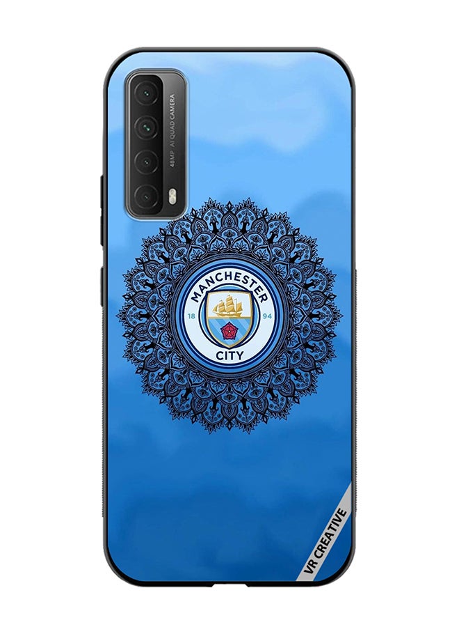 VR CREATIVE Protective Case Cover For Huawei Y7a Man City Design Multicolour - Image 1