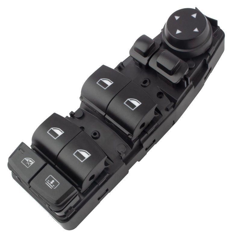 BOXI Front Left Driver Side Power Window Switch Compatible for BMW 528i 530i 535i 640i 650i 740Li 760Li F02 F06 F10 F11 F12 20102018 61319241956 61319238236 61319179907