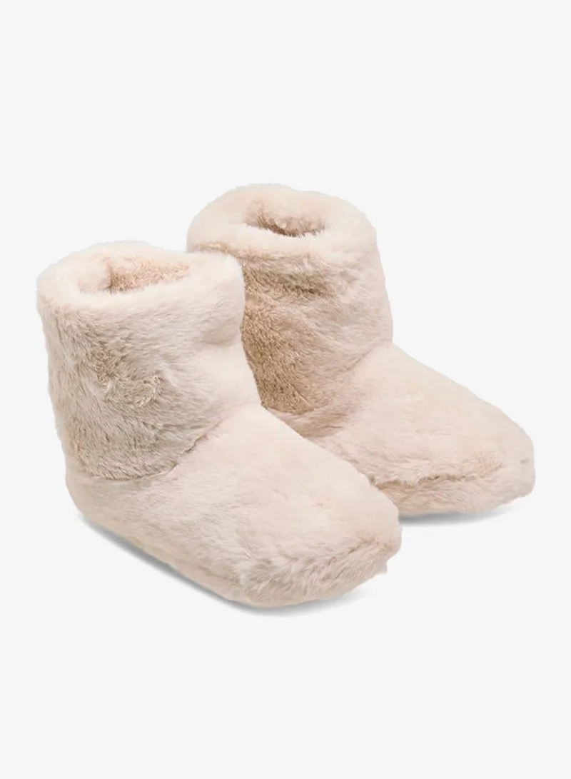 لو كونفورت أحذية منزلية نسائية من الفرو الصناعي