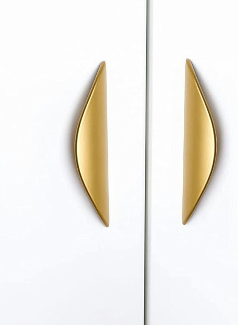 Y&D Cupboard Handles, Gold Drawer Knobs, Door Cabinet Furniture Handle with Screws, Kitchen for Wardrobe Door, Doors, and Home Decorating(117 mm, 4Pcs) - Image 3