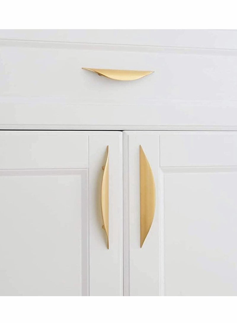 Y&D Cupboard Handles, Gold Drawer Knobs, Door Cabinet Furniture Handle with Screws, Kitchen for Wardrobe Door, Doors, and Home Decorating(117 mm, 4Pcs) - Image 4