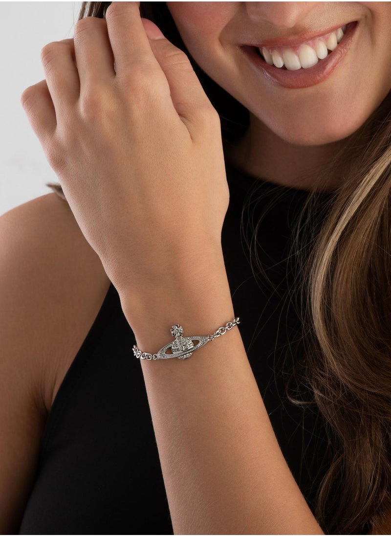Vivienne Westwood - Vivienne Westwood Mini Bas Relief Crystal Bracelet - Image 1