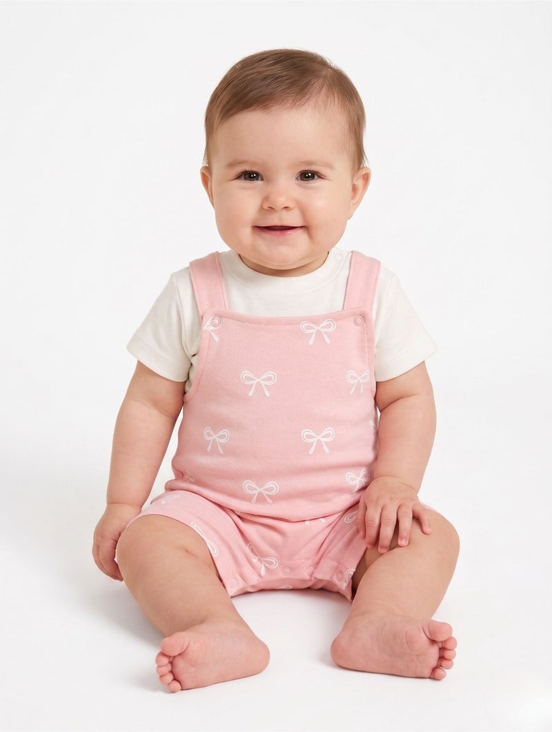 Cloud Fashion Simon Bow Romper Jumpsuit - Image 1