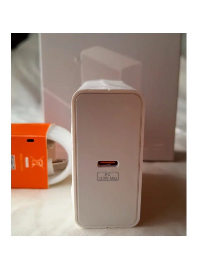 شاحن شاومي 120 واط توربو  سريع تاب سى - Image 3