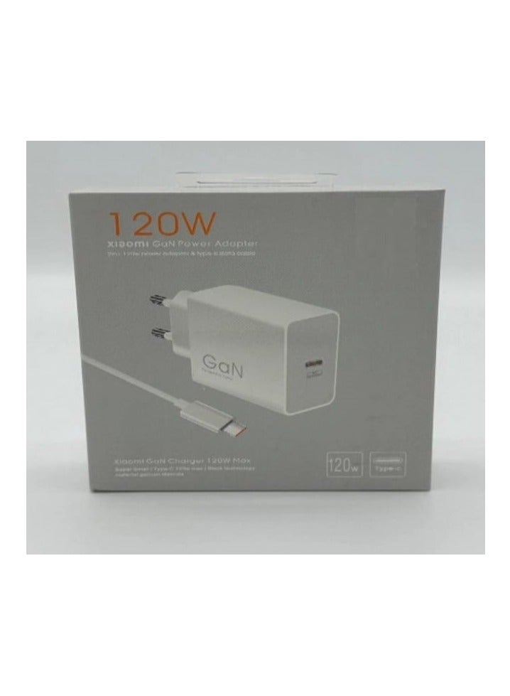 شاحن شاومي 120 واط توربو  سريع تاب سى - Image 1