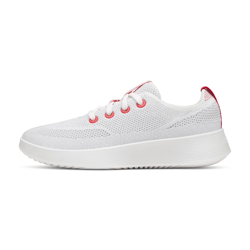 Women's Tree Runner Go - Blizzard/Bold Red (Blizzard Sole)