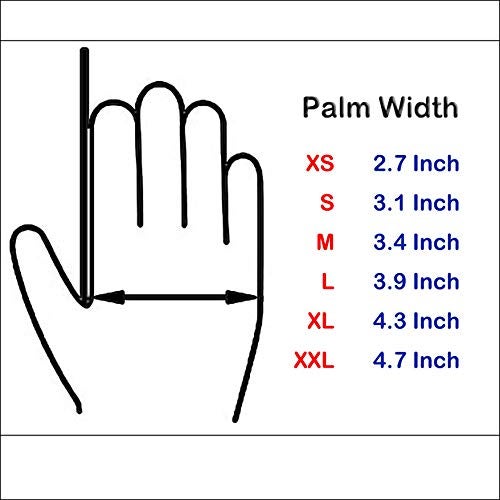 1Storm Motocross Motorcycle Gloves MCS17 BMX MX Bike Bicycle Cycling Hard Reinforced Knuckle Touch Screen Blue - Image 5