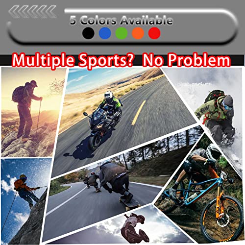 1Storm Motocross Motorcycle Gloves MCS17 BMX MX Bike Bicycle Cycling Hard Reinforced Knuckle Touch Screen Blue - Image 4