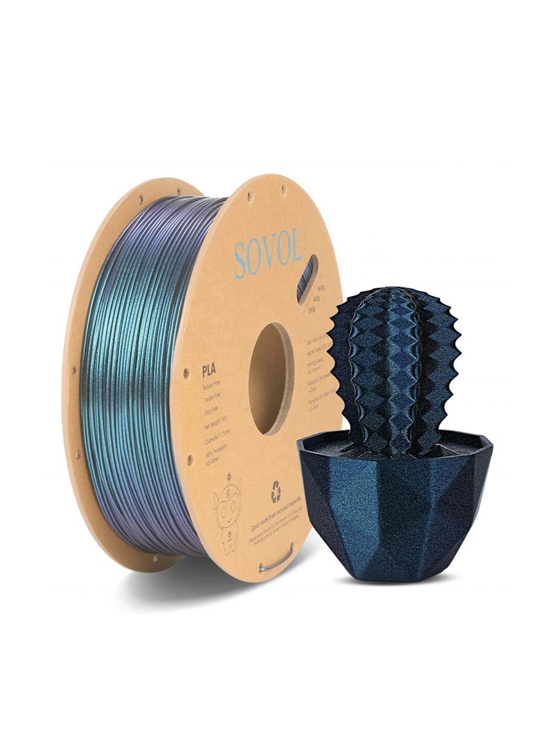 Sovol Chameleon PLA 3D Filament 1.75mm - 1KG/roll - Burnt Titanium color - Image 1
