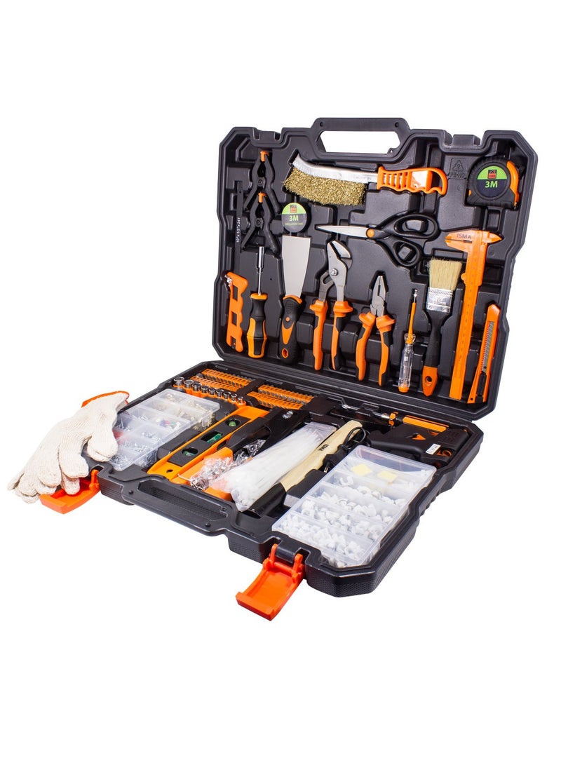 ISMA Household Tool Set 1372 Piece Kit Home Hand Portable in a Case - Image 5