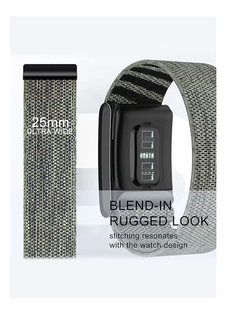 Nylon Sport Band Compatible with Whoop Band 4.0 Strap Men Women with Bumper Case, Breathable Nylon Adjustable Waterproof Replacement Wristbands Straps for Whoop 4.0 - Image 5