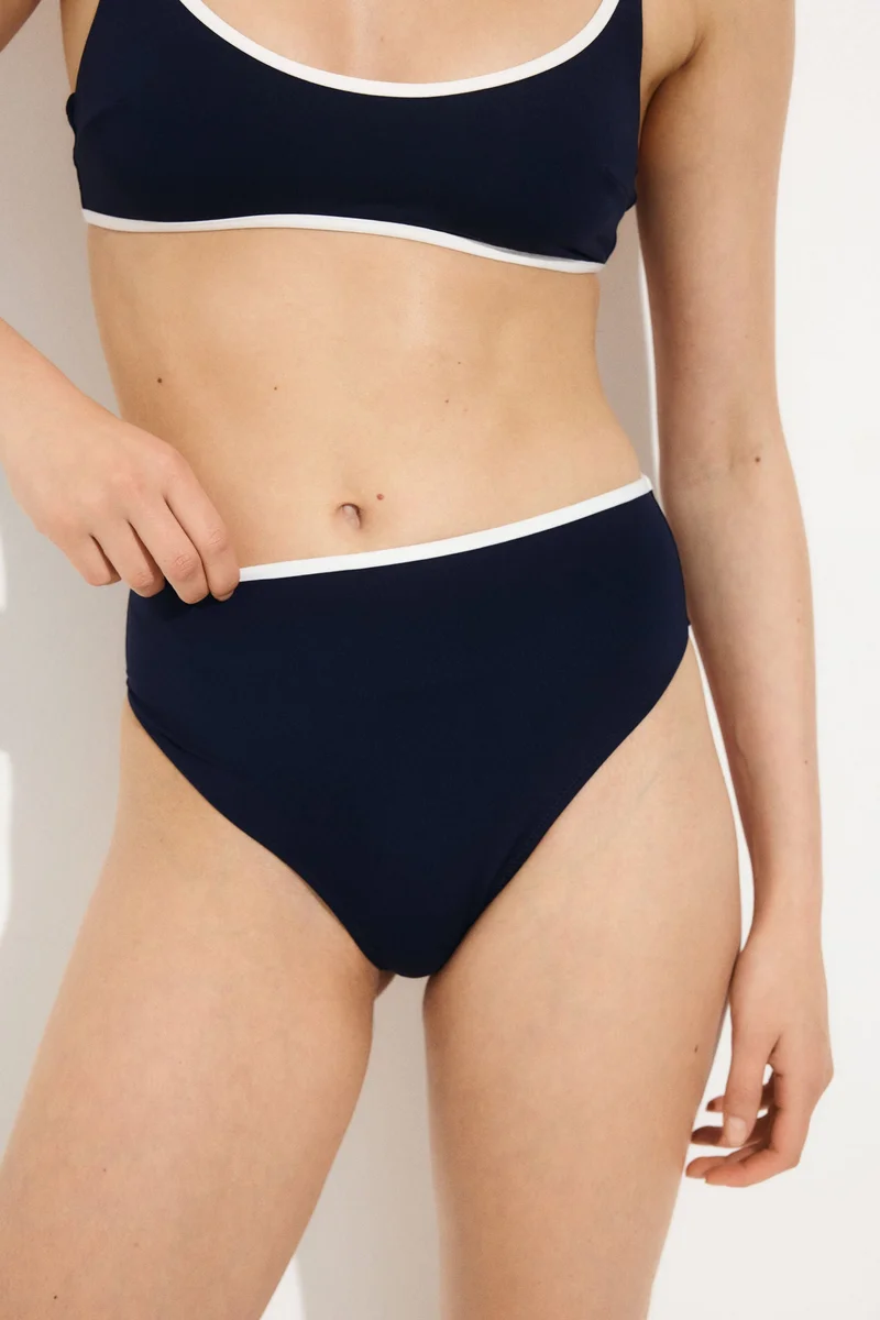 H&M High Waist Cheeky Bikini bottoms