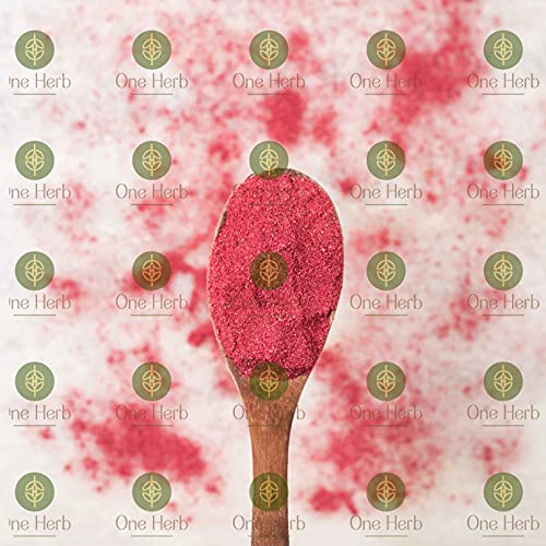 One Herb - Organic Hibiscus Flower Powder 100g || For Skin, Hair, Face, Drinking || Helps Reduce Blood Sugar Levels - Image 2