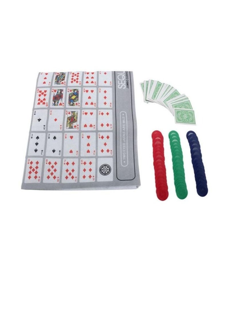 Sequence Jumbo Tube Board Game