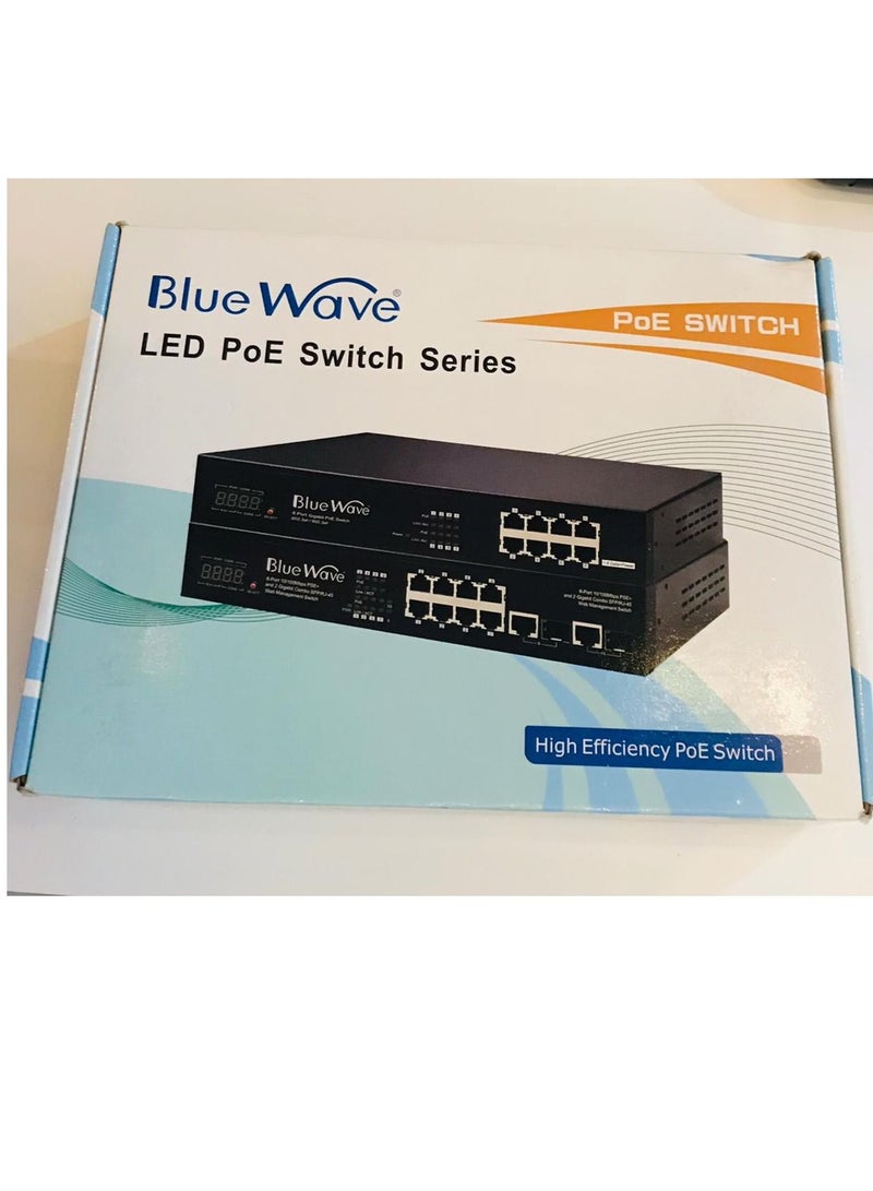 Bluewave 8 PORT GIGA POE 48V  SWITCH - Image 3