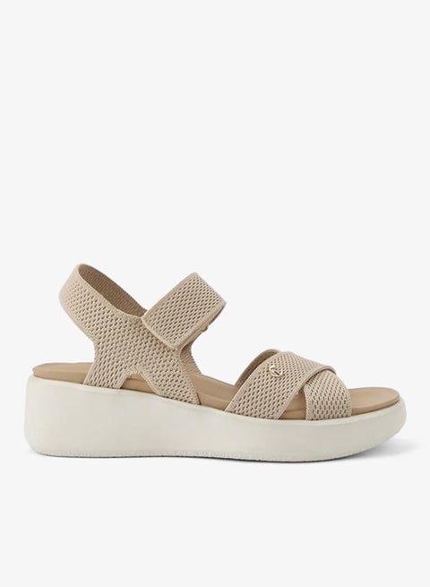 Women Cross Strap Flyknit Sandals