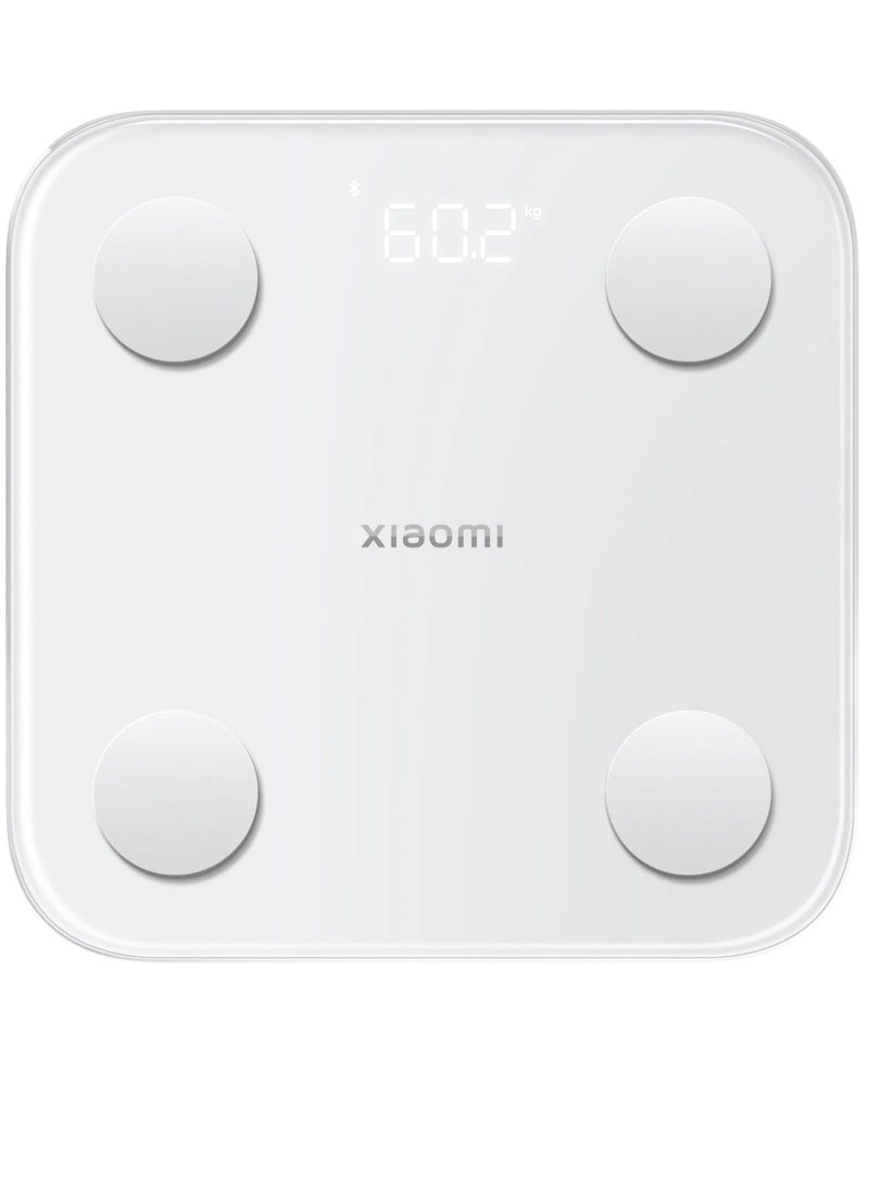 Xiaomi Body Composition Smart Scale S400 13 Body Metrics, High-Precision BIA Sensors, Bluetooth Sync, Auto User Recognition, LED Display, Tempered Glass, Pregnancy Mode, 150kg Capacity – White & Smart Scale S200, Digital Bathroom Scale with Bluetooth, 150kg Capacity, White MJTZC02YM white Bundle - Image 2