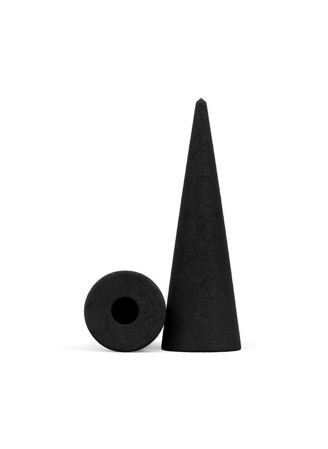 Plant Guru 100 Unscented Charcoal Incense Cones 2" Backflow 100% Natural Blanks Great For Diy Aromatherapy Incense Making Waterfall Burner And Holder  - Image 5