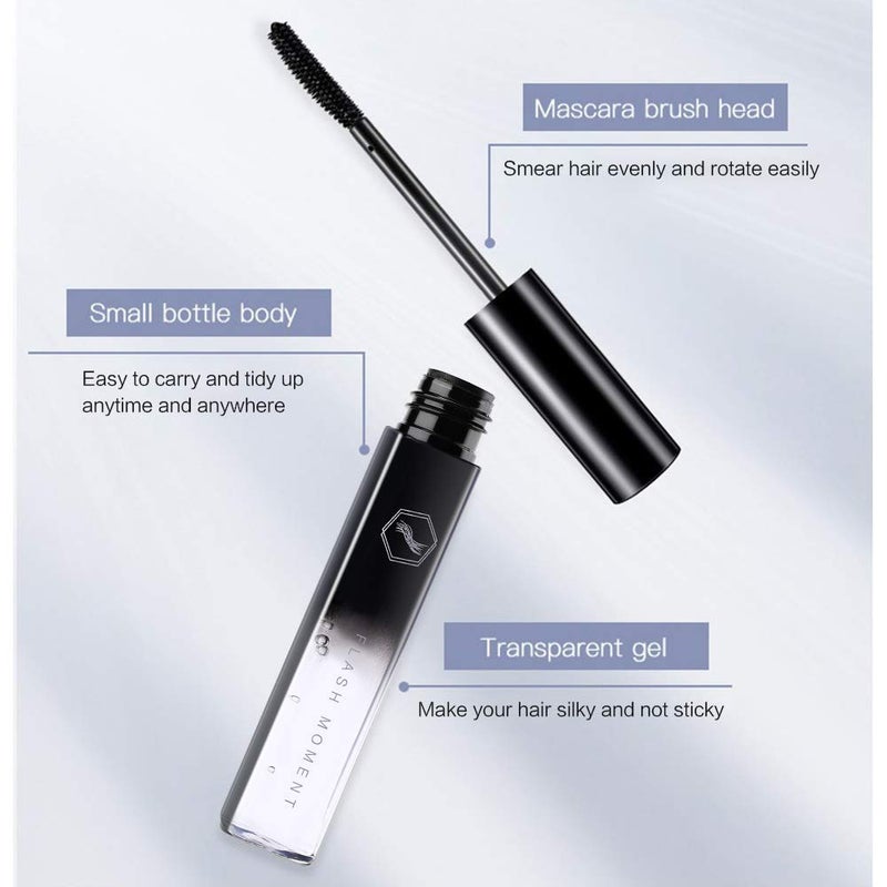 QiBest Hair Finishing Sticks, 3 Pack Ã— 18ML Small Broken Hair Styling Gel for Flyaway Hairs, Natural Moisturizing Refreshing and Non-Greasy, Shiny on Party, Wedding, Award, Interview - Image 3