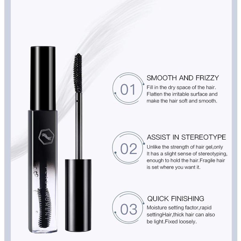 QiBest Hair Finishing Sticks, 3 Pack Ã— 18ML Small Broken Hair Styling Gel for Flyaway Hairs, Natural Moisturizing Refreshing and Non-Greasy, Shiny on Party, Wedding, Award, Interview - Image 4