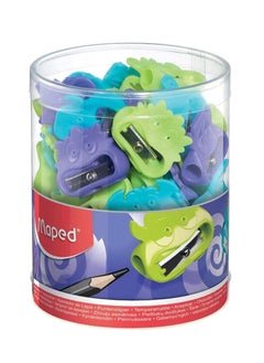 Maped 40-Piece Vivo Monsters 1 Hole Shapeners Multicolour  - Image 1