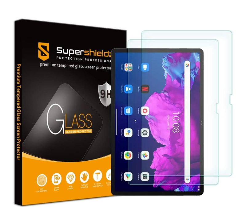 Supershieldz (2 Pack) Designed for Lenovo Tab P11 / P11 Plus (11 inch) Screen Protector, (Tempered Glass) Anti Scratch, Bubble Free - Image 1
