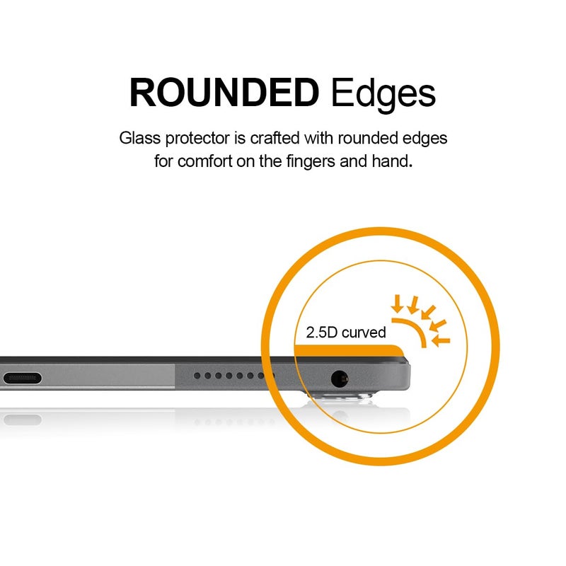 Supershieldz (2 Pack) Designed for Lenovo Tab P11 / P11 Plus (11 inch) Screen Protector, (Tempered Glass) Anti Scratch, Bubble Free - Image 3