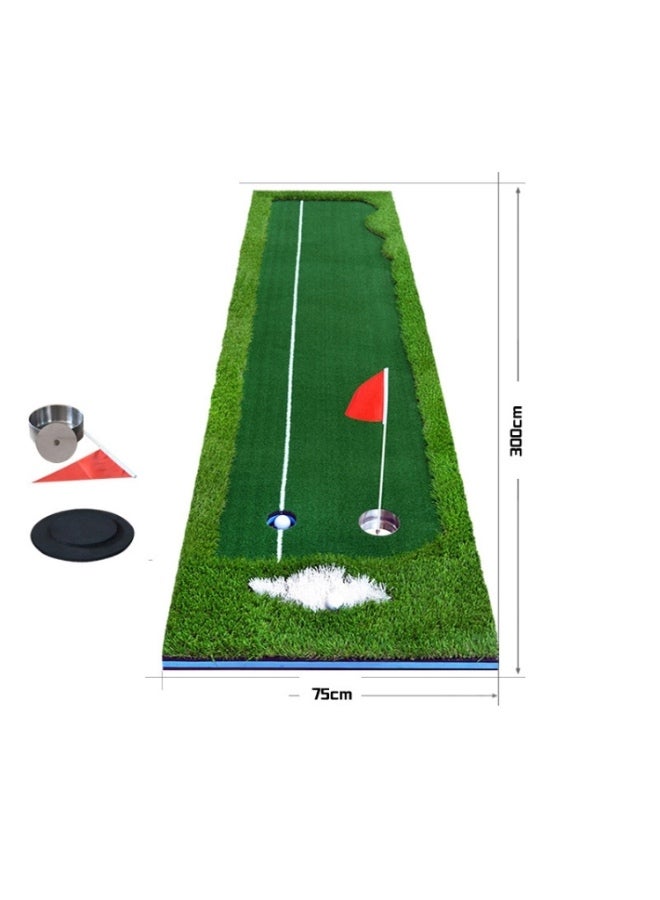 PGM Golf Four Colors Putting Mat Push Rod Trainer, Size: 75x300cm - Image 2