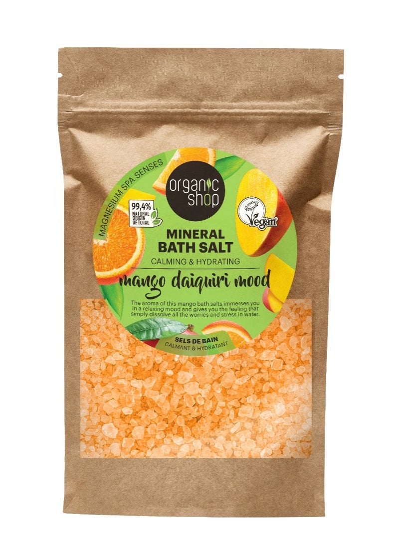 Organic Shop Organic Shop Mango Daiquiri Mood. Mineral Bath Salt, 500 g  - Image 1