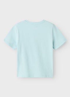 NAME IT Kids Paw Crew Neck T-Shirt  - Image 2
