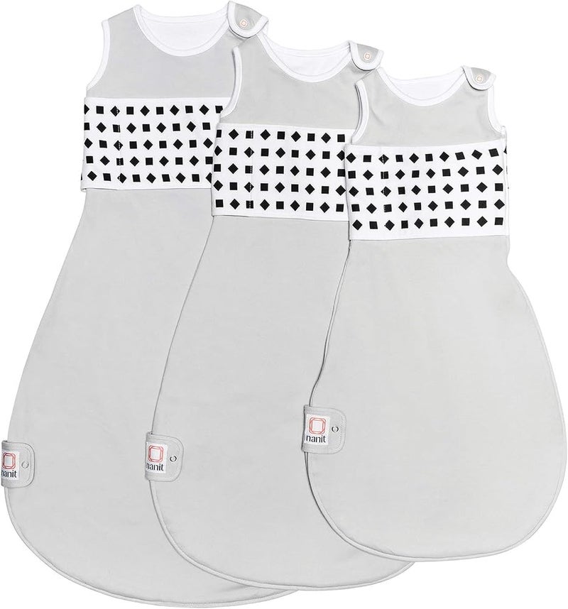 Nanit Breathing Wear Sleeping Bag - 1pk (6-12 months) - Grey - Image 5