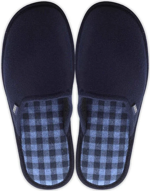 Twigy Tw Square 20 TT0602 Men's Home Slippers-Navy Blue