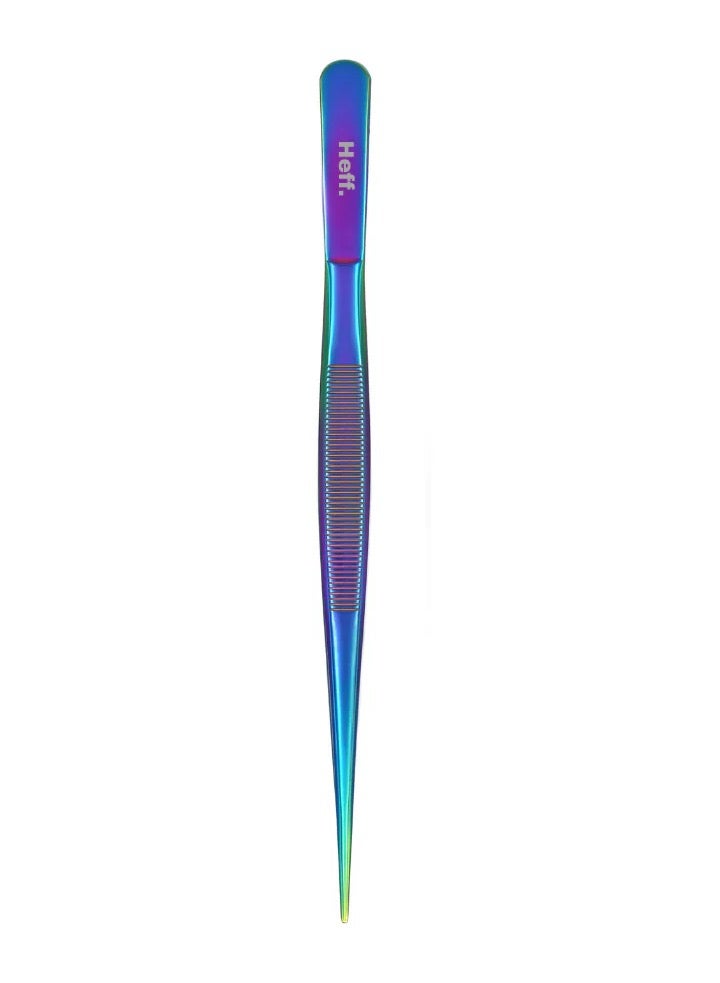 Heff 8 inch Straight Tweezer (Metallic Rainbow) - Image 1