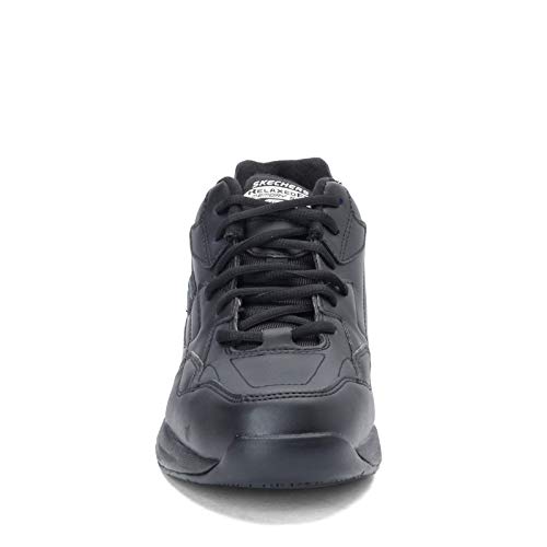 Skechers for Work Men's Felton Shoe, Black, 8.5W US - Image 4