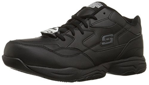 Skechers for Work Men's Felton Shoe, Black, 8.5W US - Image 1