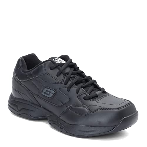 Skechers for Work Men's Felton Shoe, Black, 8.5W US - Image 2