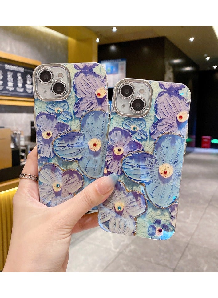 Floral iPhone 14 pro max  Case, Non-Yellow Protective Phone Cover, Shockproof Back Cover for iPhone 14 pro max - Image 4