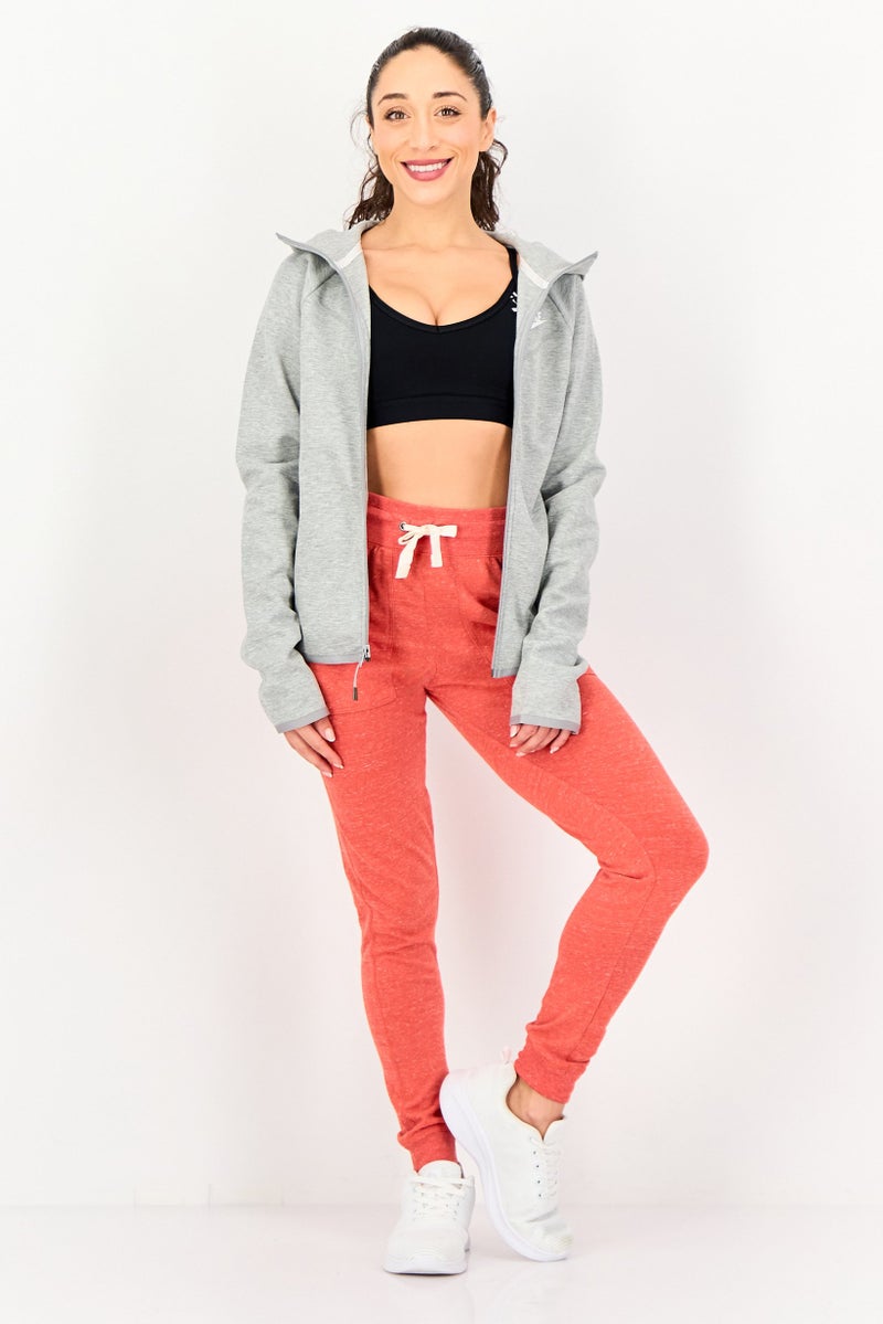 Nike Women Standard Fit Long Sleeve Outdoor Hoodie, Grey - Image 2