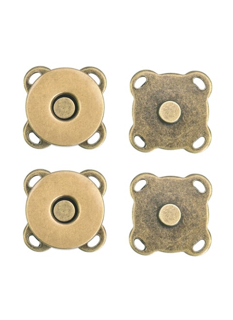 20 Sets Magnetic Button Clasps Snaps Fastener Clasps for Purses Handbag Clothes Scrapbooking Closure Fastener Sewing Craft DIY for Sewing Craft Purses Bags Clothes