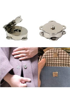 KASTWAVE 20 Sets Magnetic Button Clasps Snaps Fastener Clasps for Purses Handbag Clothes Scrapbooking Closure Fastener Sewing Craft DIY for Sewing Craft Purses Bags Clothes  - Image 5